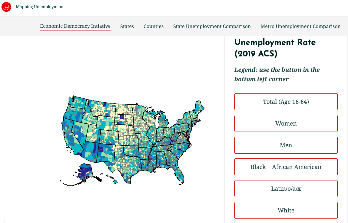 Mapping Unemployment